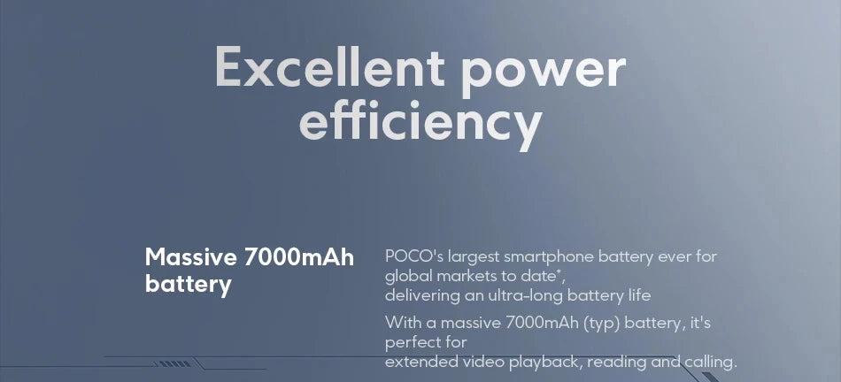 POCO M7 4G NFC 6GB/128GB 8GB/256GB Smart Cellphone 144Hz Display 7000mAh Battery Smartphone