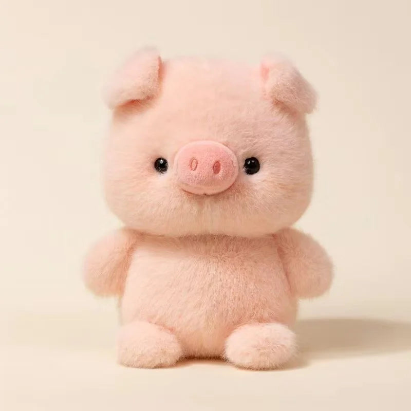 New Kawaii Soft Animal Series Plush Doll Pillow Elephant Pig Dog Sheep Penguin Raccoon Cat Cute Plush Toy Gift for Boys or Girls