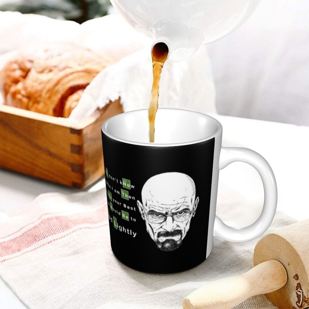 Heisenberg I Am The Danger Mug Personalized Breaking Bad Walter White Coffee Ceramic Mug Cup Creative Present
