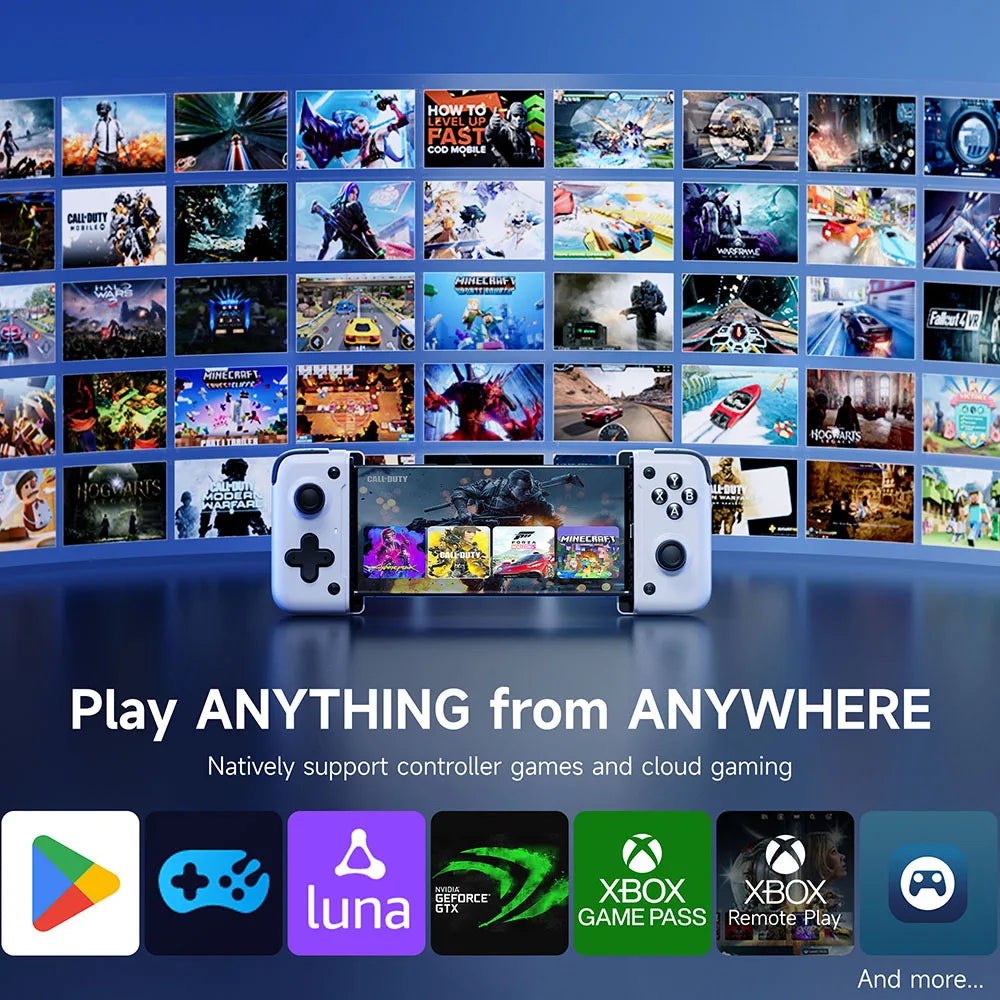 EasySMX M05 Type C Mobile Phone Controller Compatible with Android Phone/Cloud Gaming Xbox Game Pass/iPhone 15/16 Series/xCloud