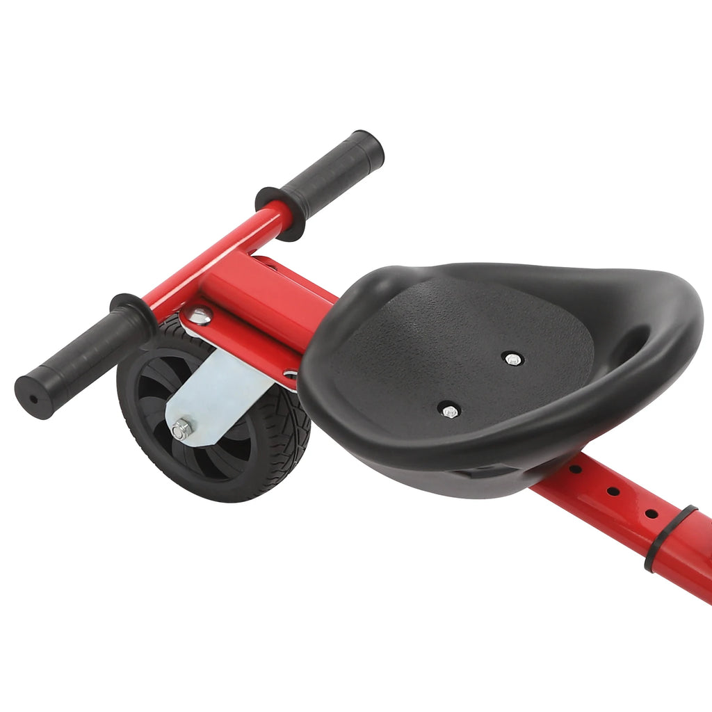 Adjustable Hoverboard Kart Kit for 6.5-10" Hoverboards, Double Seat Go Kart Frame for Kids & Adults, Outdoor Ride On Car