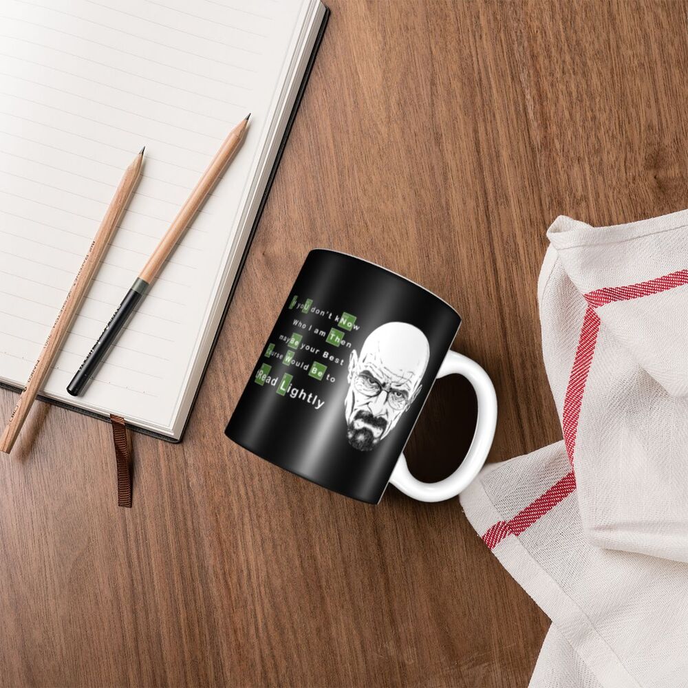 Heisenberg I Am The Danger Mug Personalized Breaking Bad Walter White Coffee Ceramic Mug Cup Creative Present
